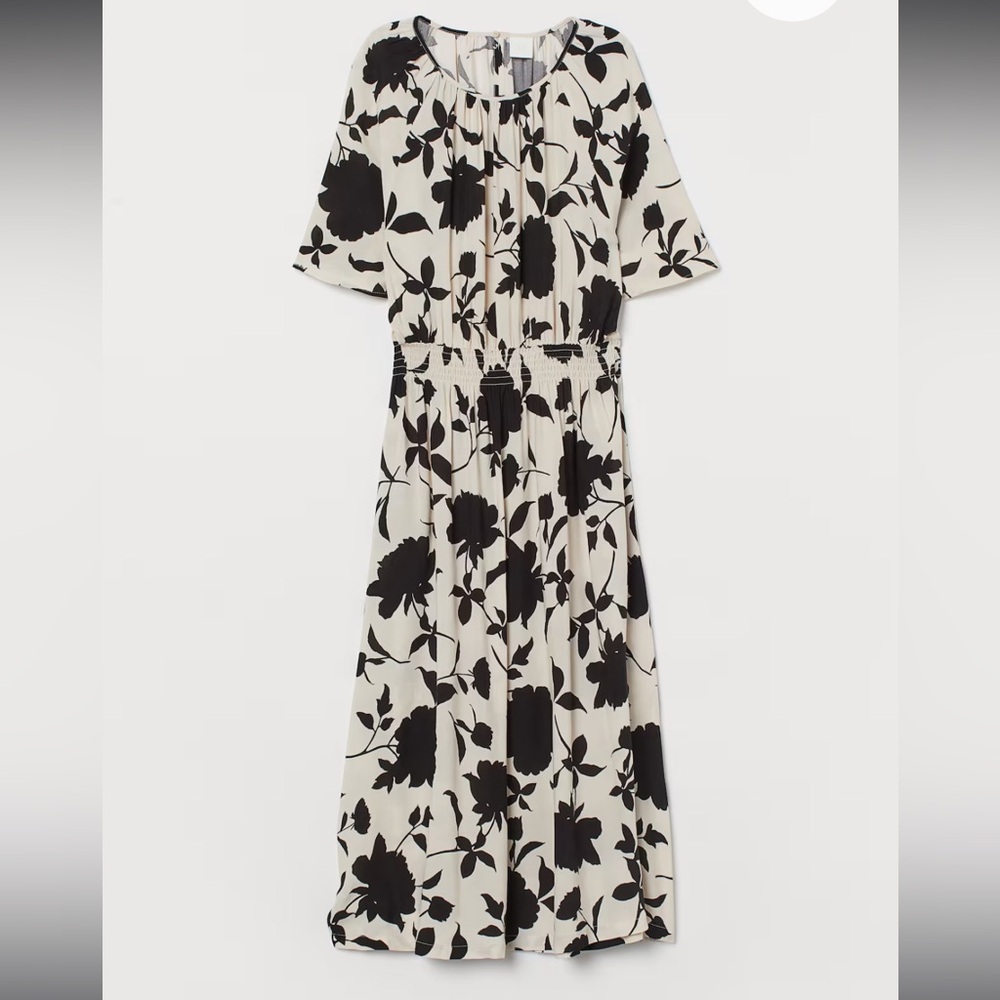 H&M CALF-LENGTH DRESS
